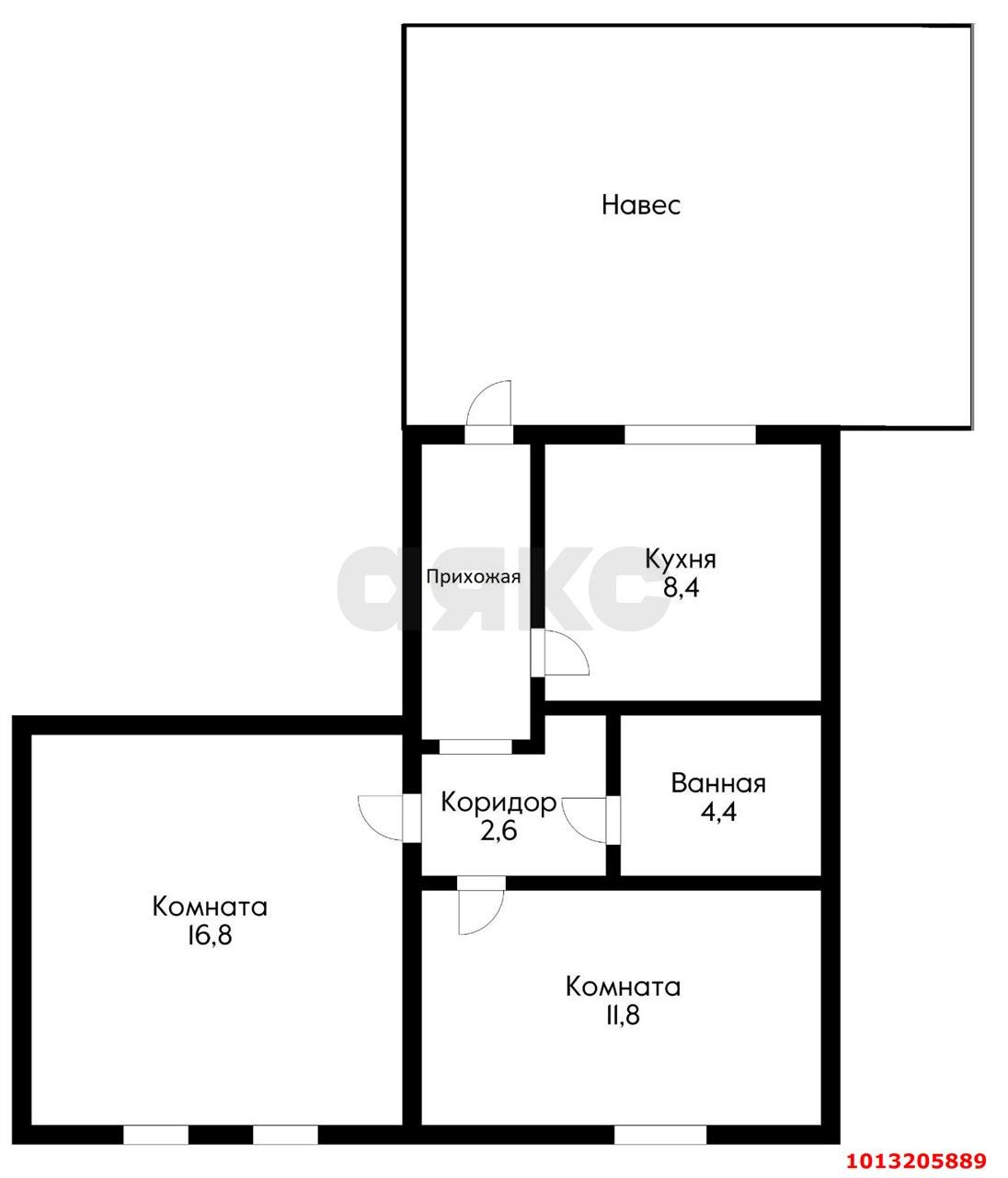 Фото №18: Дом 46 м² + 2.3 сот. - Краснодар, Курортный, ул. Курортный Посёлок, 19/1