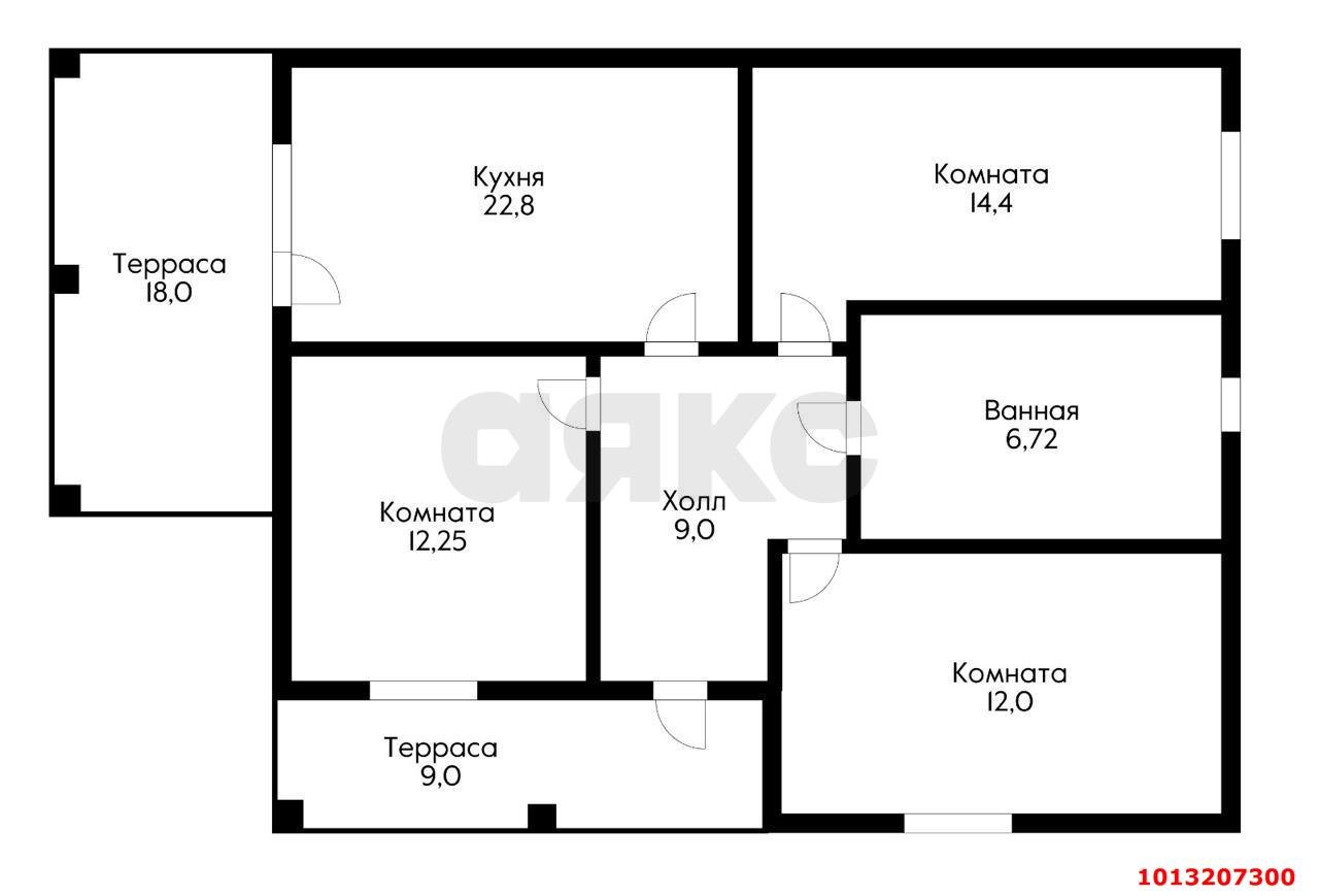 Фото №2: Дом 80 м² + 4.92 сот. - Южный, Олимпийский, ул. Живописная, 26