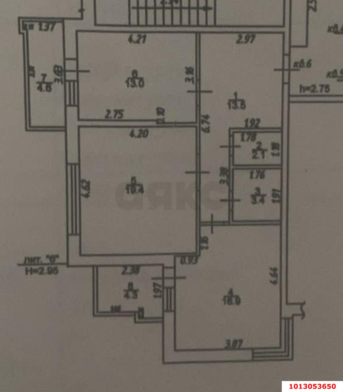 Фото №15: 2-комнатная квартира 77 м² - Краснодар, Гидростроителей, ул. Автолюбителей, 52/1