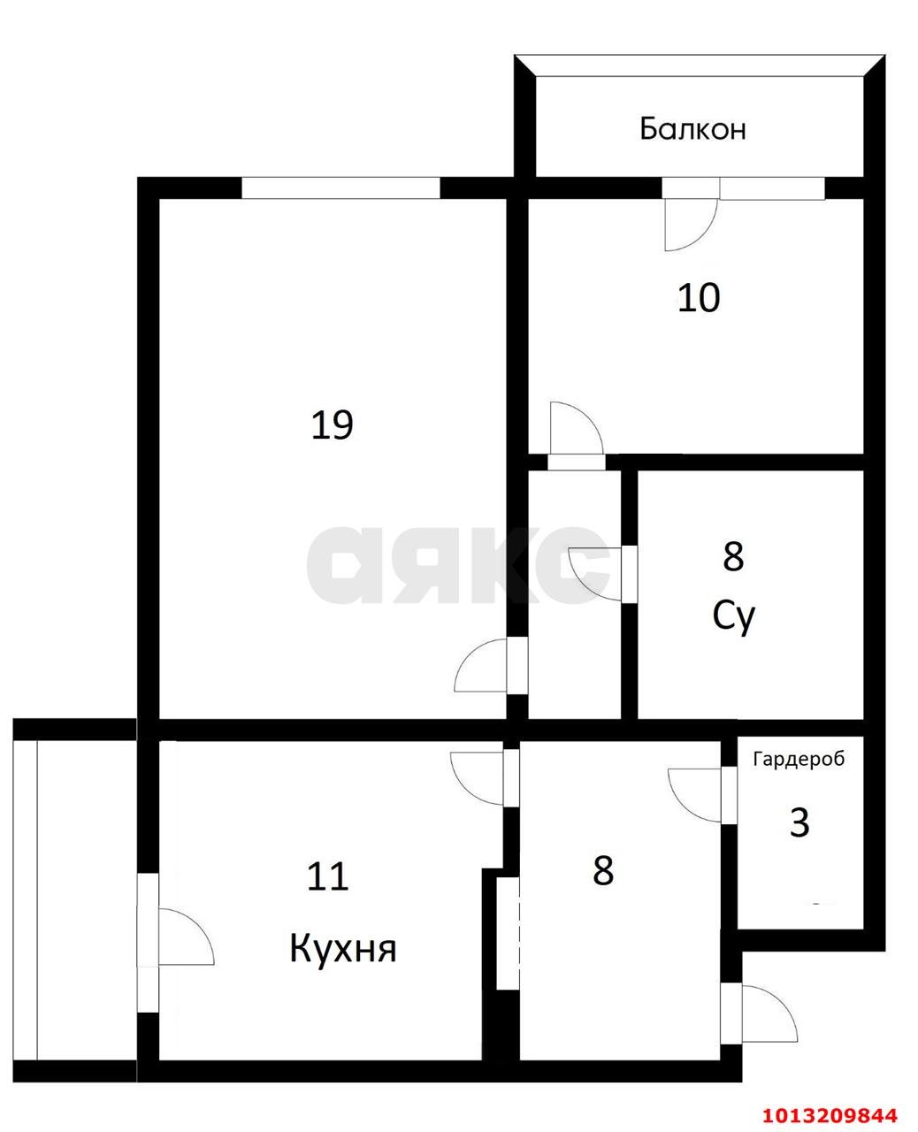 Фото №13: 2-комнатная квартира 70 м² - Краснодар, Завод Измерительных Приборов, ул. имени 40-летия Победы, 35/3