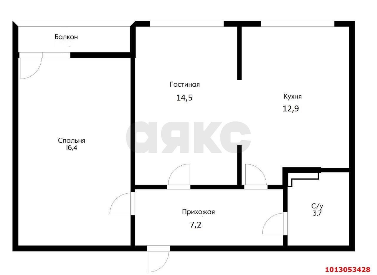 Фото №12: 2-комнатная квартира 58 м² - Краснодар, Новознаменский, ул. Войсковая, 4к6