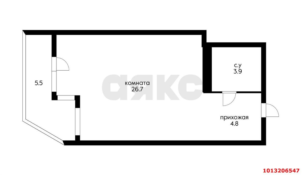 Фото №15: 1-комнатная квартира 41 м² - Краснодар, жилой комплекс Дружный, б-р Адмиралтейский, 3к1