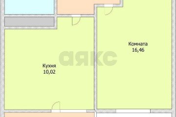 Фото №4: 1-комнатная квартира 35 м² - Краснодар, мкр. жилой комплекс Сограт, ул. Красных Партизан, 4/15