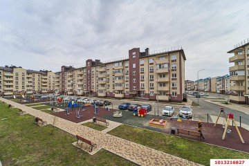 Фото №1: 1-комнатная квартира 38 м² - Краснодар, мкр. жилой комплекс Отрада, ул. имени Валерия Вишневецкого, 13/3