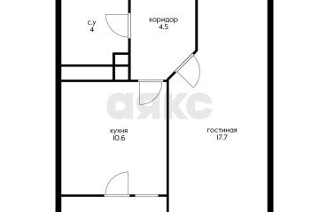 Фото №1: 1-комнатная квартира 37 м² - Краснодар, мкр. Достояние, ул. Григория Булгакова, 8