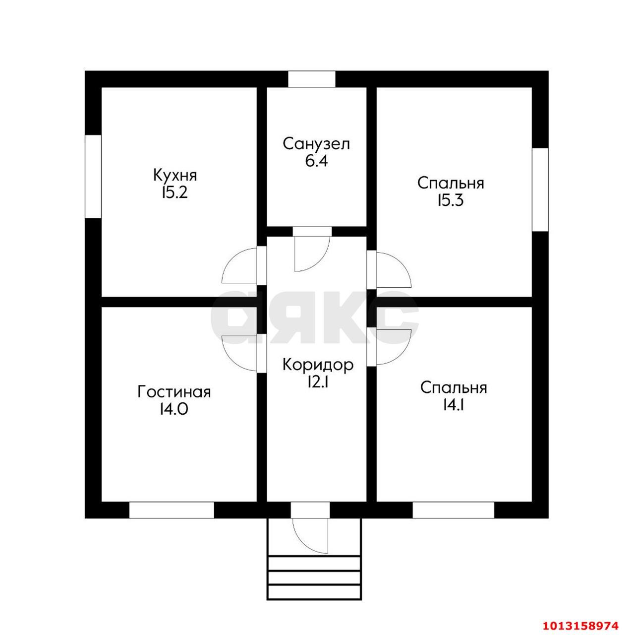 Фото №19: Дом 77&nbsp;м² + 4.6&nbsp;сот., 1&nbsp;эт. - Янтарь, мкр. Прикубанский внутригородской округ, ул. Ореховая, 211