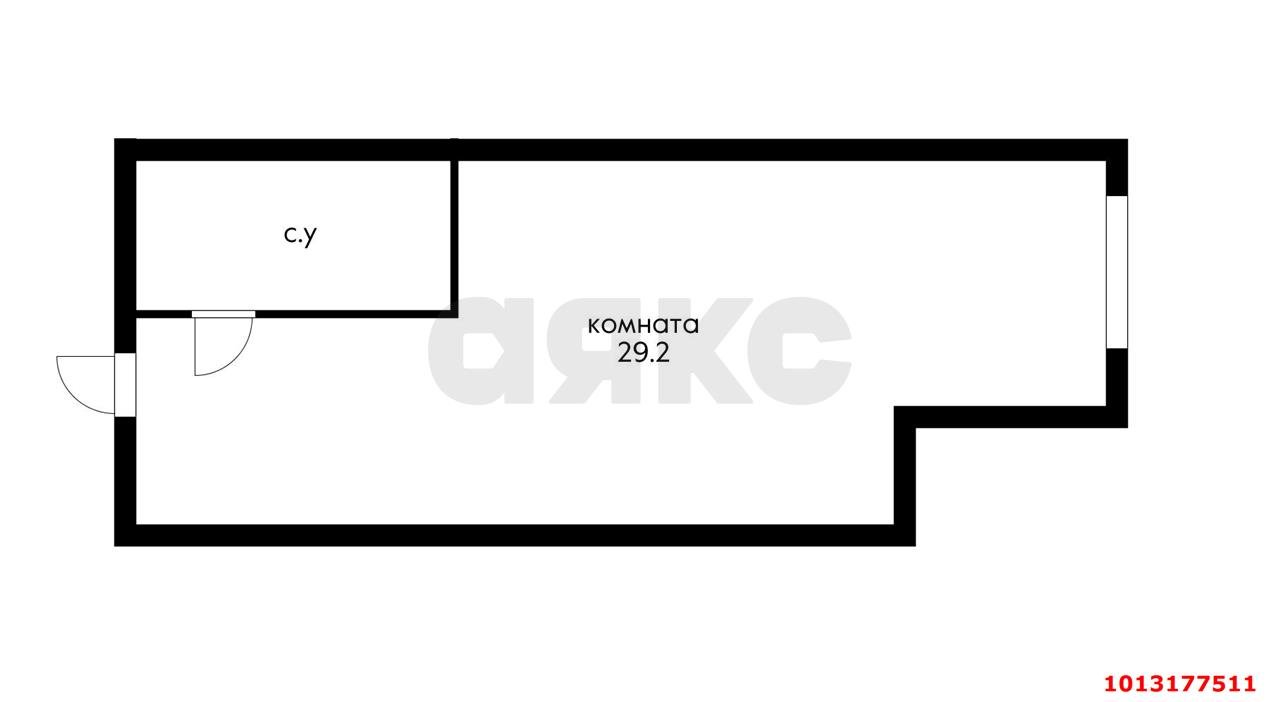 Фото №6: Студия 29 м² - Краснодар, Новый, ул. Апрельская, 5