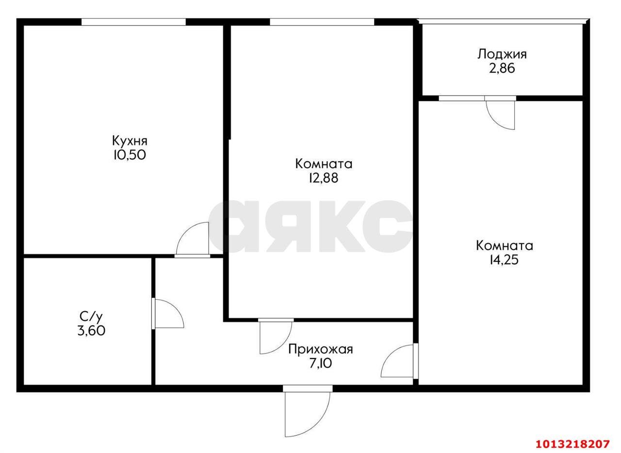 Фото №4: 2-комнатная квартира 49 м² - Краснодар, Карасунский внутригородской округ, ул. Владимира Жириновского, 1к1