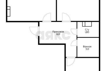 Фото №4: 3-комнатная квартира 80 м² - Краснодар, мкр. Молодёжный, ул. Дубравная, 1