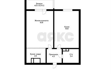 Фото №5: 1-комнатная квартира 39 м² - Краснодар, мкр. жилой комплекс Ракурс, ул. имени Героя Ростовского, 8к4