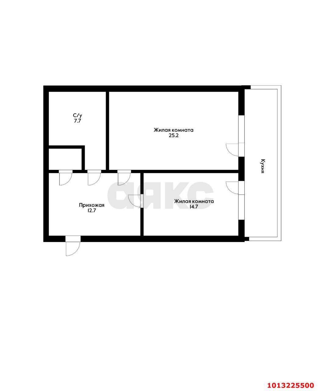 Фото №12: 2-комнатная квартира 74 м² - Краснодар, Юбилейный, ул. Бульварное Кольцо, 11