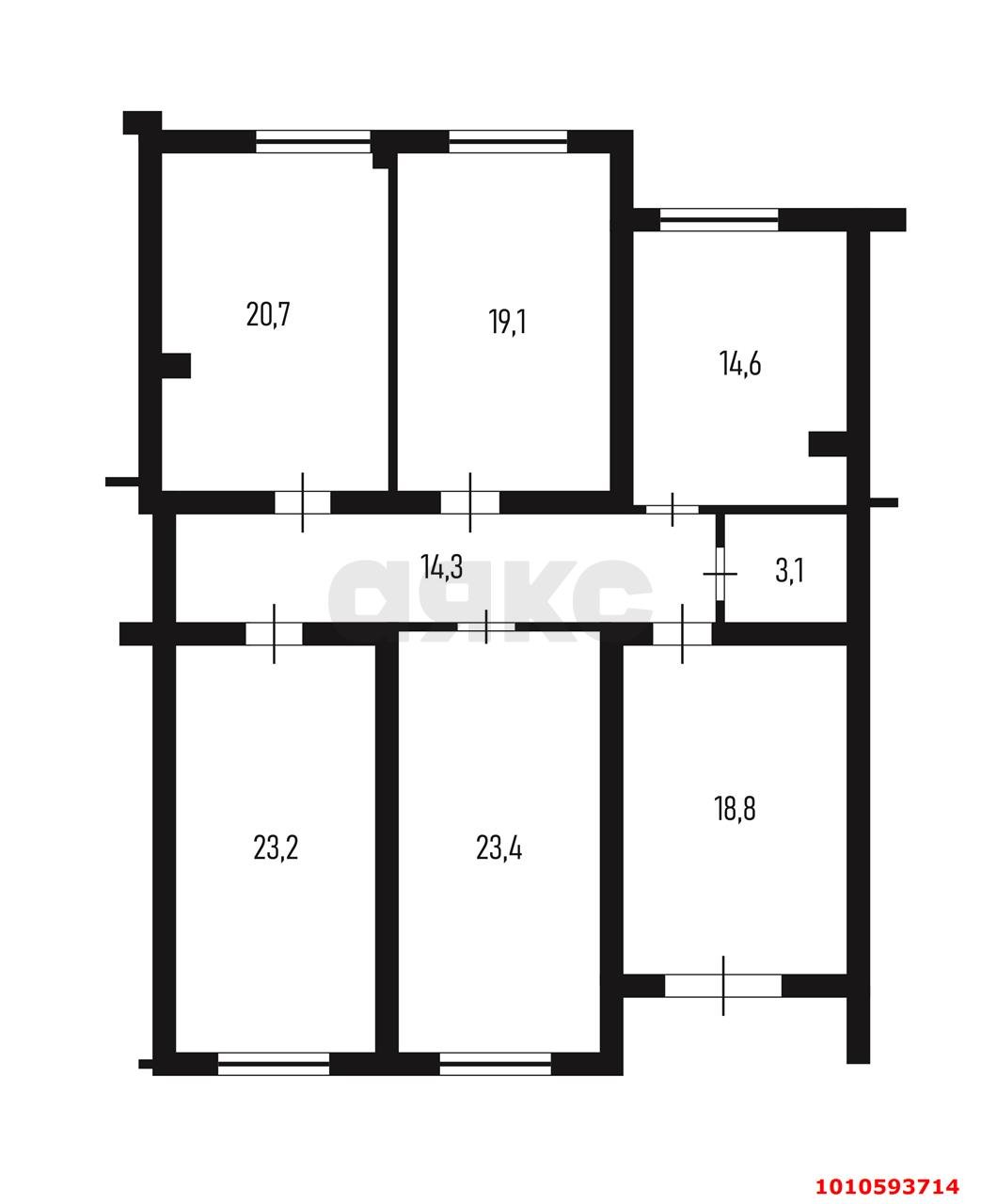 Фото №1: Торговое помещение 138 м² - Краснодар, Пашковский, ул. Лавочкина, 23