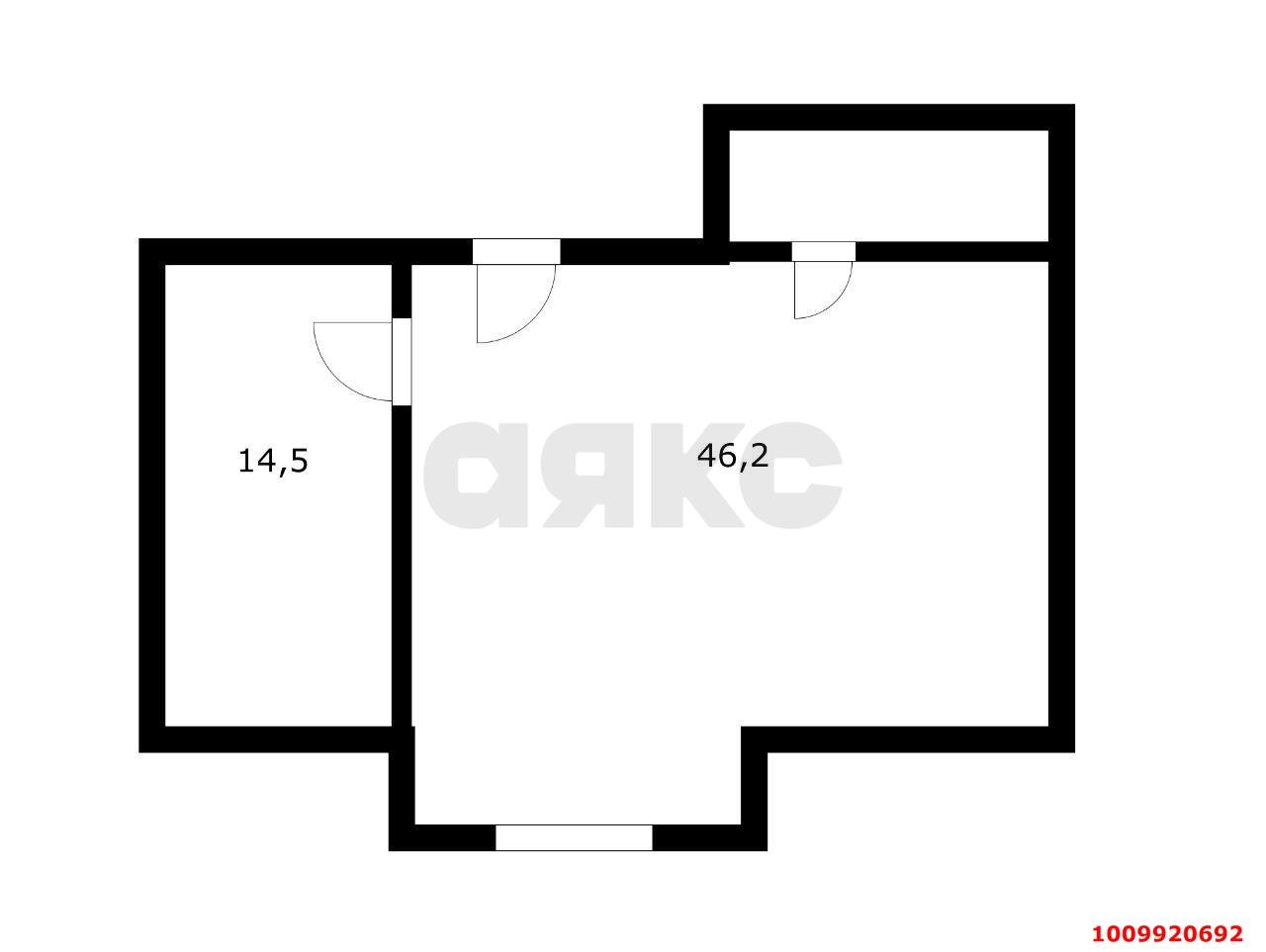 Фото №7: Торговое помещение 40 м² - Краснодар, жилой комплекс Прованс, ул. Генерала Петрова, 9