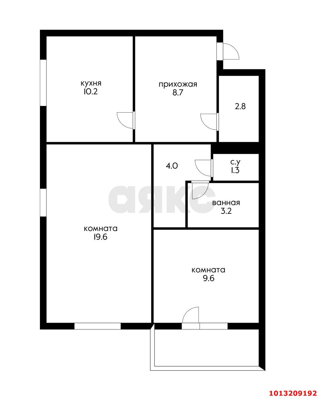 Фото №11: 2-комнатная квартира 63 м² - Краснодар, Восточно-Кругликовский, ул. Героя А.А. Аверкиева