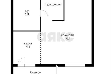 Фото №2: Студия 30 м² - Краснодар, мкр. Губернский, ул. имени Героя Георгия Бочарникова, 14/1