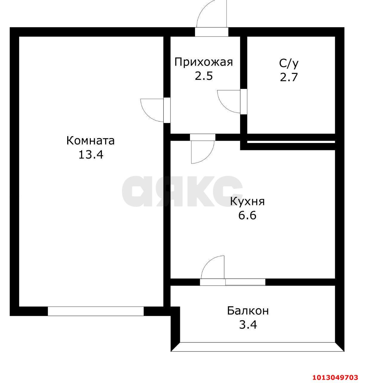 Фото №12: 1-комнатная квартира 30 м² - Краснодар, жилой комплекс Грани, ул. Западный Обход, 45к2