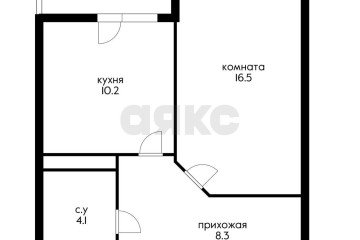 Фото №5: 1-комнатная квартира 39 м² - Краснодар, мкр. Панорама, ул. Восточно-Кругликовская, 22