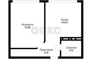 Фото №4: 1-комнатная квартира 43 м² - Краснодар, мкр. Черёмушки, ул. Обрывная, 132/1к4