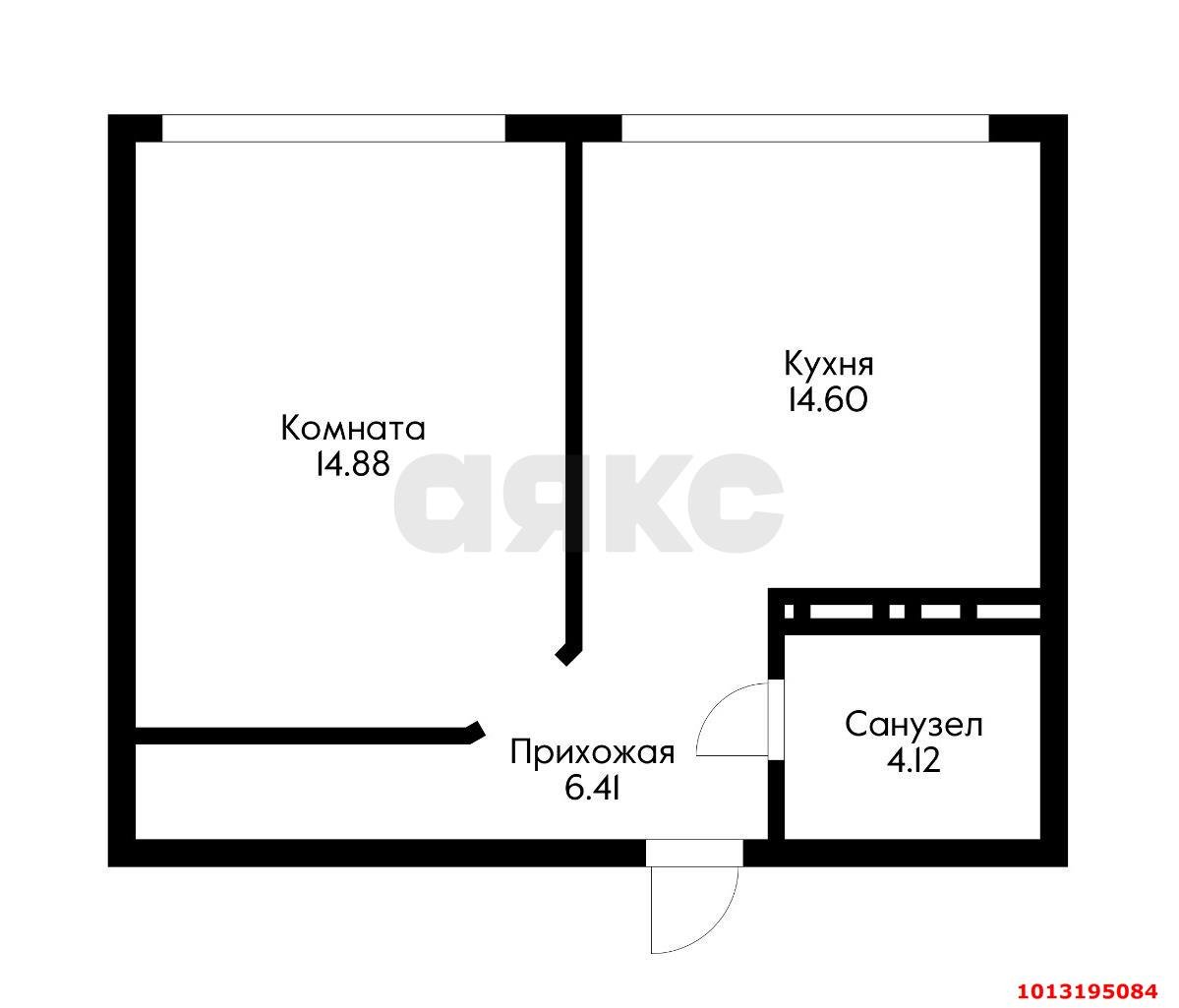 Фото №4: 1-комнатная квартира 43 м² - Краснодар, Черёмушки, ул. Обрывная, 132/1к4