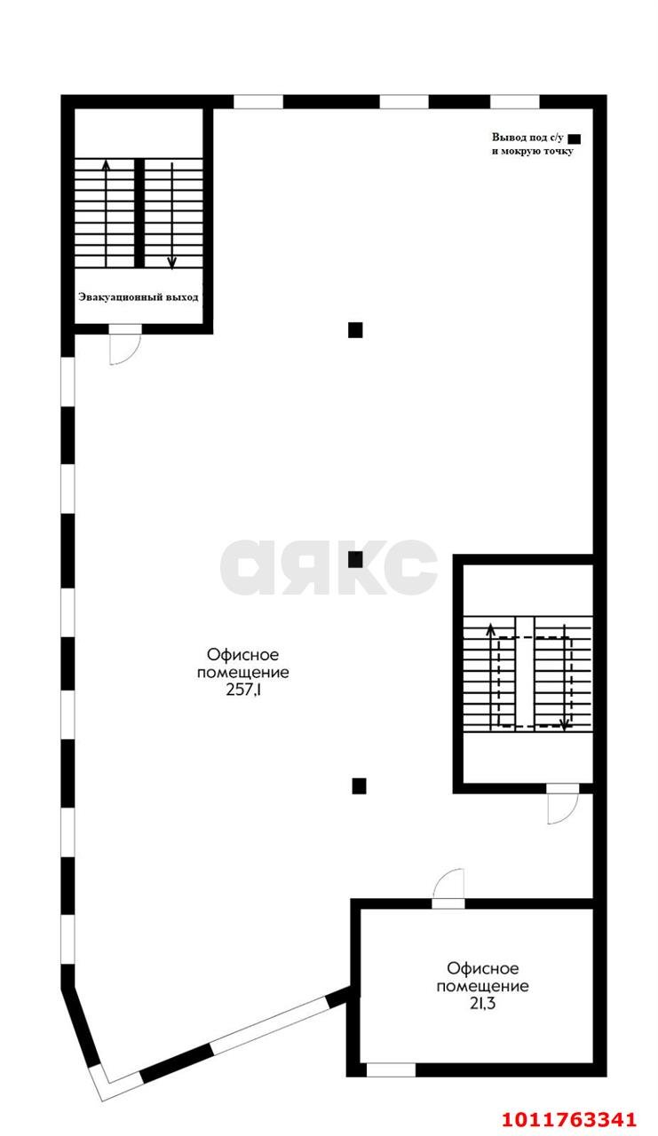 Фото №2: Торговое помещение 270 м² - Краснодар, Знаменский, ул. Райская, 5А