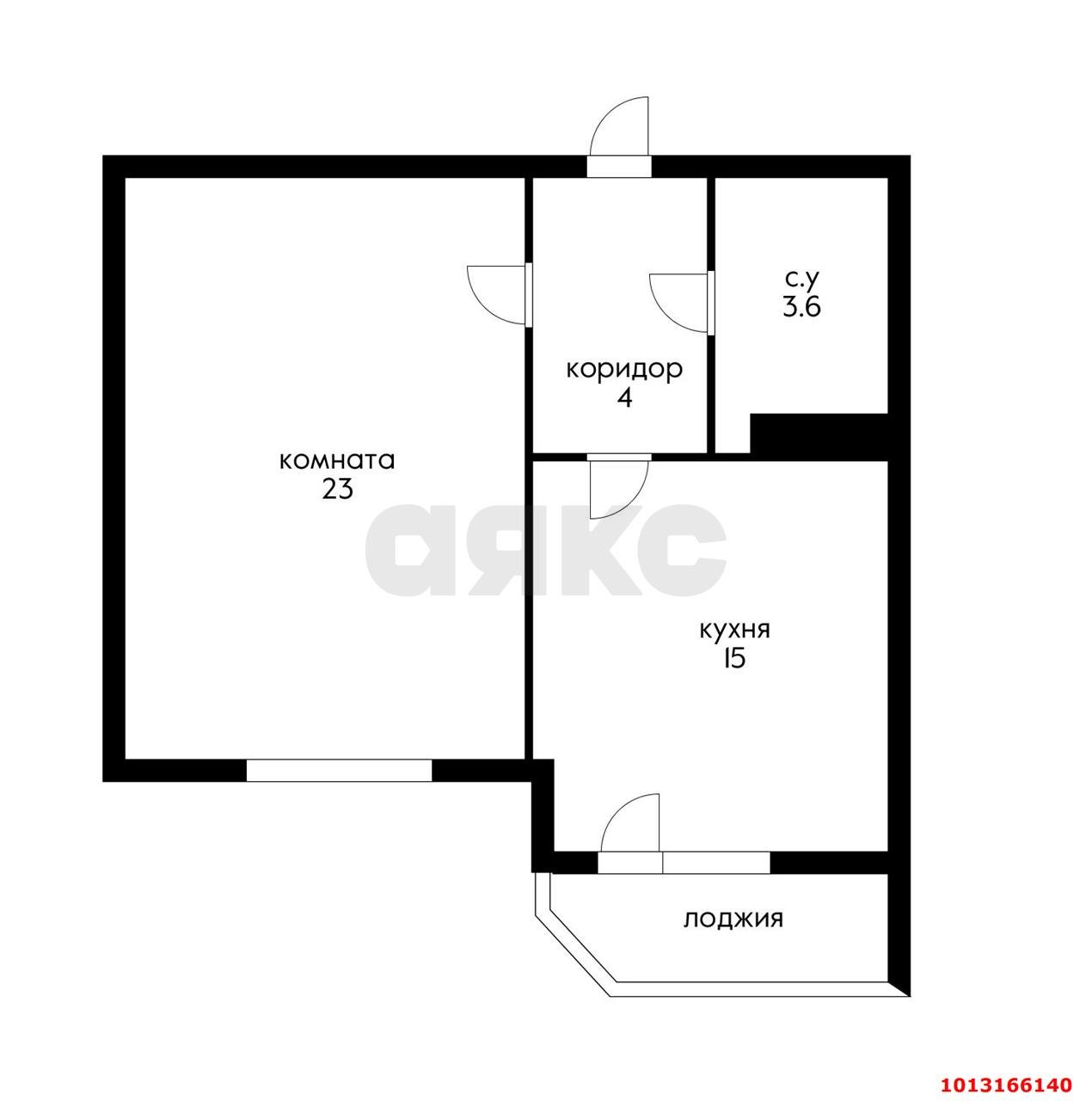 Фото №13: 1-комнатная квартира 48 м² - Краснодар, жилой комплекс Димитрова, ул. Димитрова, 3/1