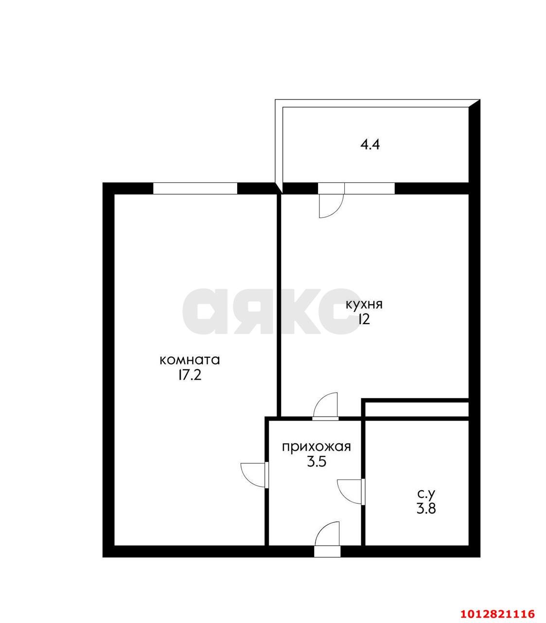 Фото №9: 1-комнатная квартира 35 м² - Краснодар, жилой комплекс Движение, ул. Западный Обход, 38/1