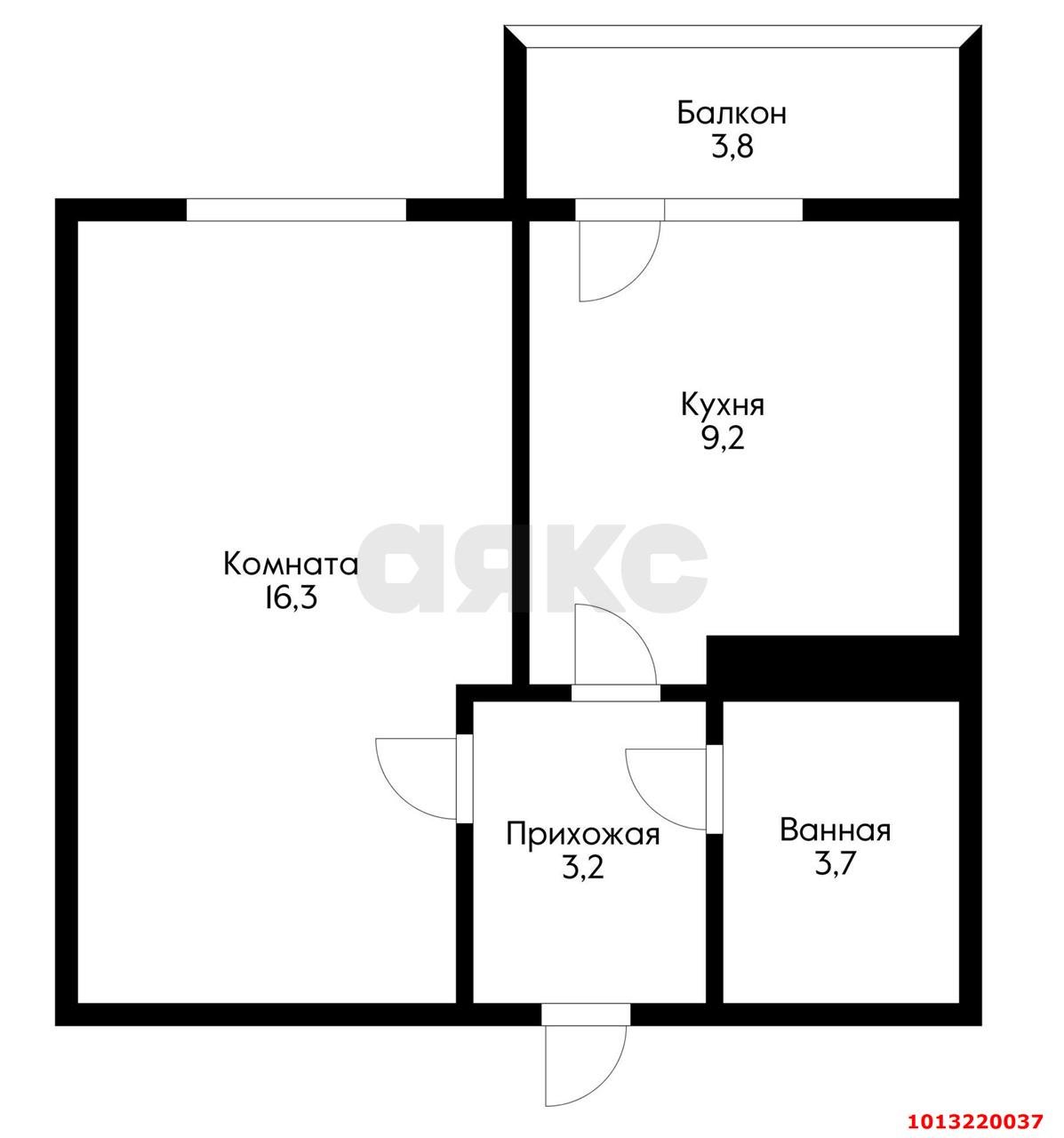 Фото №17: 1-комнатная квартира 36 м² - Краснодар, жилой комплекс Движение, ул. Западный Обход, 38/1