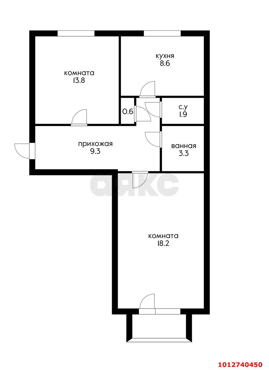 Фото №19: 2-комнатная квартира 59 м² - Краснодар, Черёмушки, ул. Ставропольская, 123/1