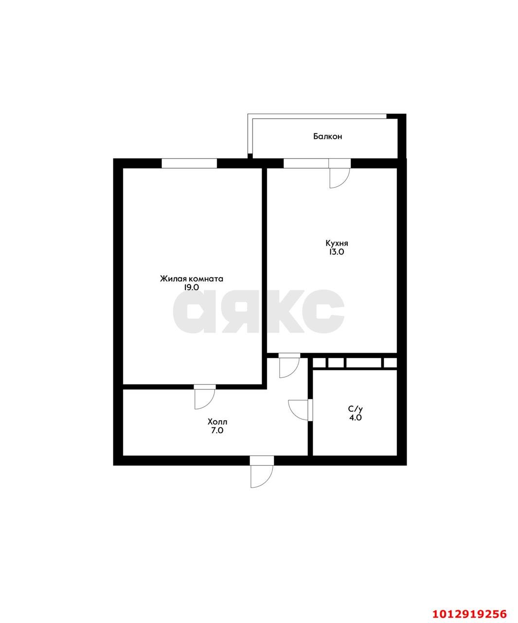 Фото №13: 1-комнатная квартира 47 м² - Краснодар, Комсомольский, ул. Уральская, 123/1