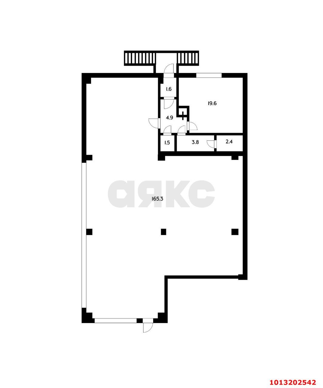 Фото №2: Торговое помещение 200 м² - Краснодар, Восточно-Кругликовский, ул. Героя А.А. Аверкиева, 18