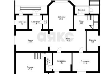 Фото №4: Дом 334 м² - Краснодар, мкр. Табачная Фабрика, ул. Академическая, 82