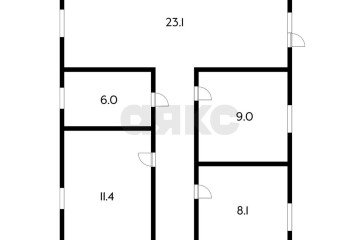 Фото №1: Дом 70 м² - Мелиоратор, ул. Мичурина