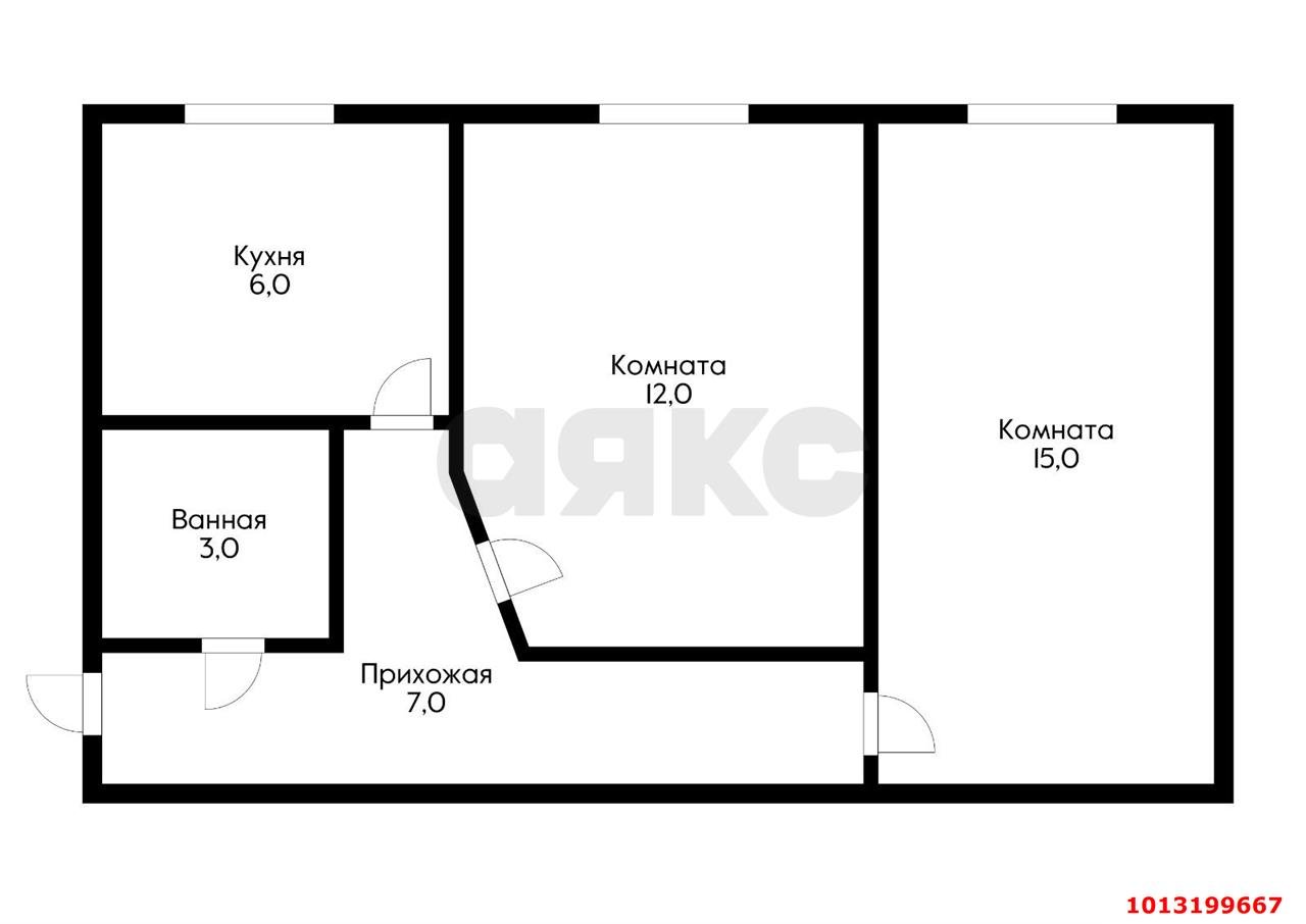 Фото №10: 2-комнатная квартира 43 м² - Краснодар, Пашковский, ул. Карасунская, 4