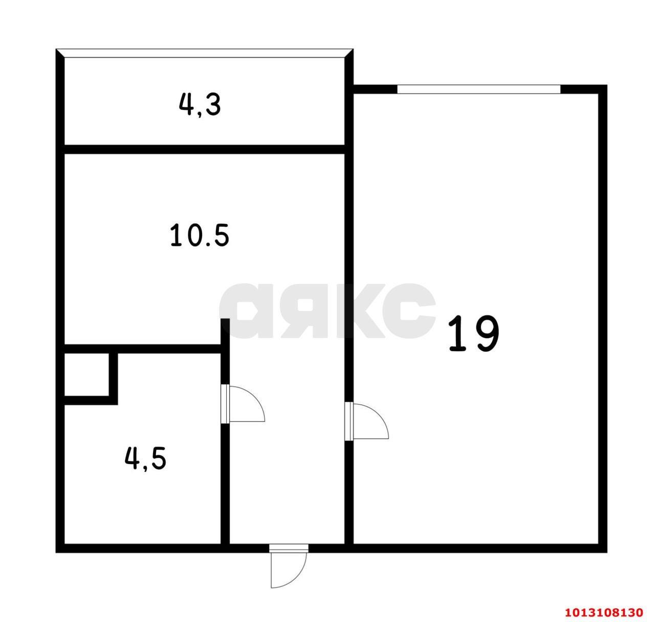 Фото №9: 1-комнатная квартира 39 м² - Краснодар, Юбилейный, ул. Рождественская набережная, 7