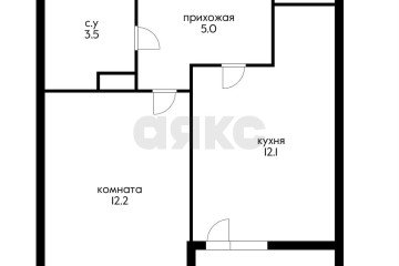 Фото №2: 1-комнатная квартира 35 м² - Краснодар, мкр. жилой комплекс Самолёт, ул. Западный Обход, 39/2к7