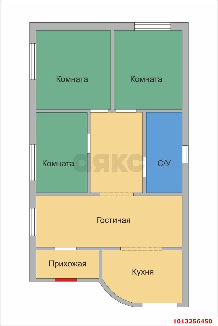 Фото №1: Дом 138&nbsp;м² + 6.7&nbsp;сот., 1&nbsp;эт. - Краснодар, Западный внутригородской округ, мкр. Сельскохозяйственный Институт, ул. Бабушкина, 30