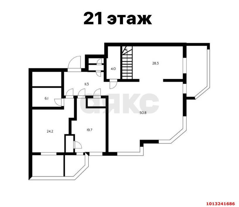 Фото №19: Пентхаус 273 м² - Краснодар, Центральный, ул. Кубанская Набережная, 37/11