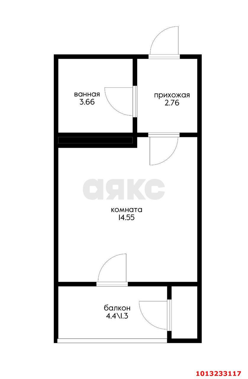 Фото №9: Студия 21 м² - Краснодар, жилой комплекс Мой Город, ул. Западный Обход, 39/1к3