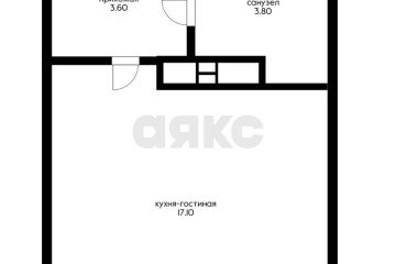 Фото №3: Студия 27 м² - Краснодар, мкр. жилой комплекс Мой Город, ул. Западный Обход, 39/4