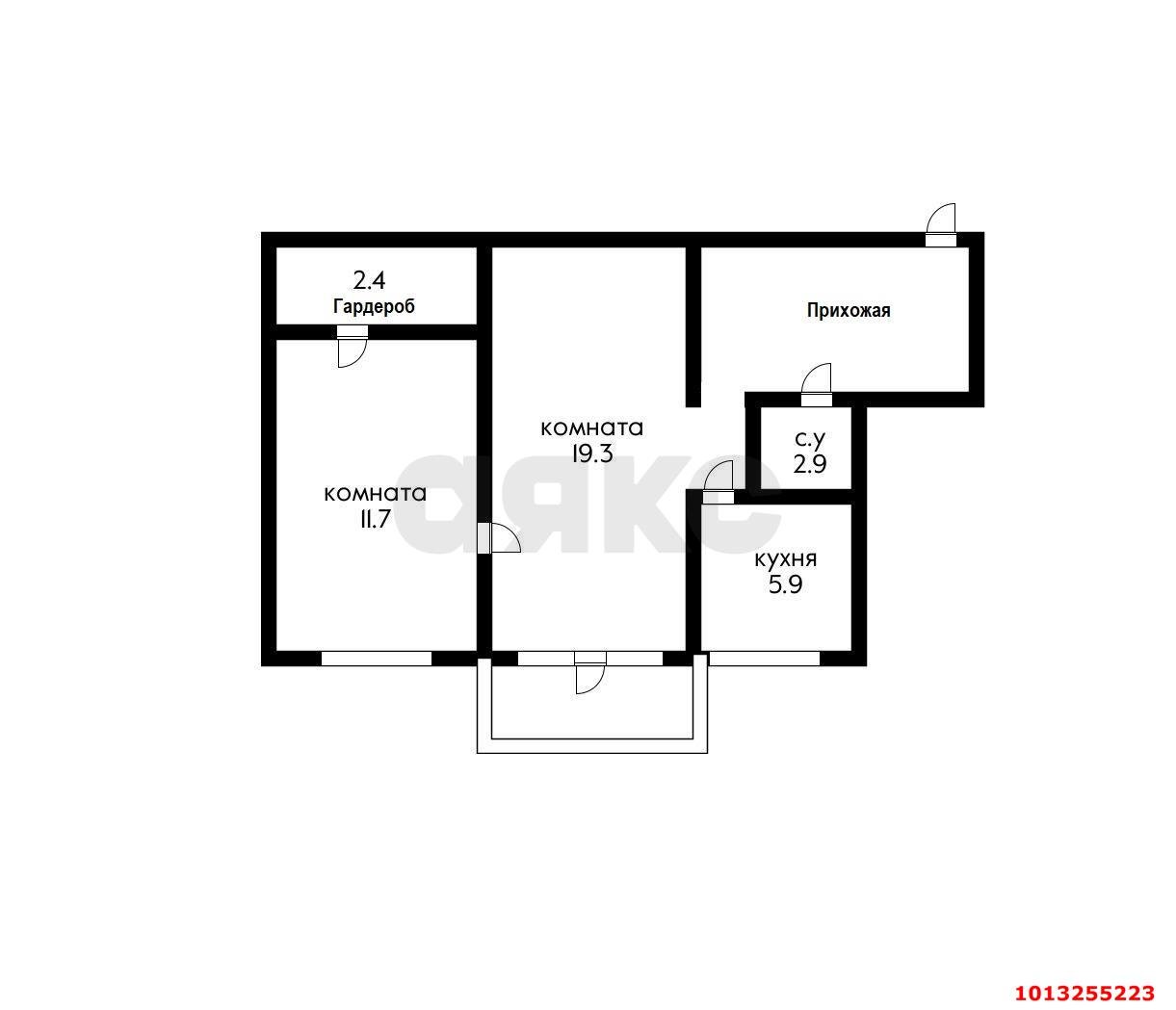 Фото №17: 2-комнатная квартира 50 м² - Краснодар, Черёмушки, ул. Ставропольская, 244