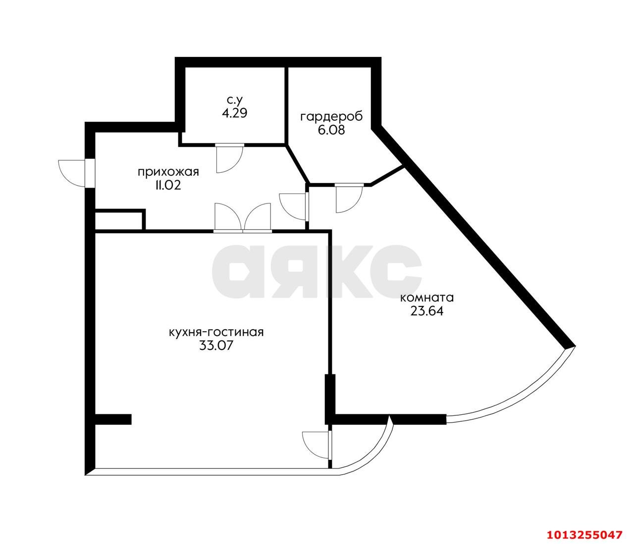 Фото №18: 2-комнатная квартира 78 м² - Краснодар, Западный внутригородской округ, ул. имени Дзержинского, 93к2