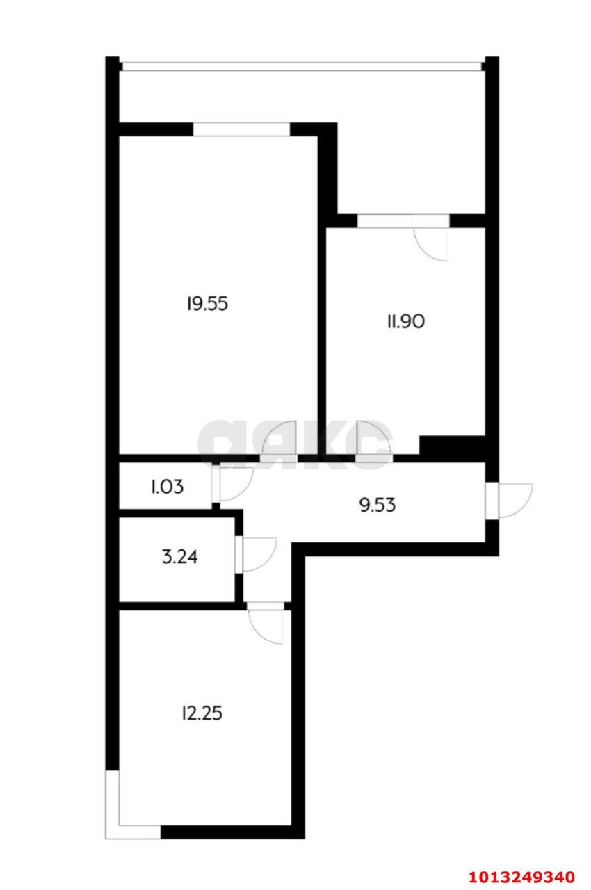 Фото №19: 2-комнатная квартира 62 м² - Краснодар, Хлопчато-бумажный Комбинат, ул. Уральская, 13