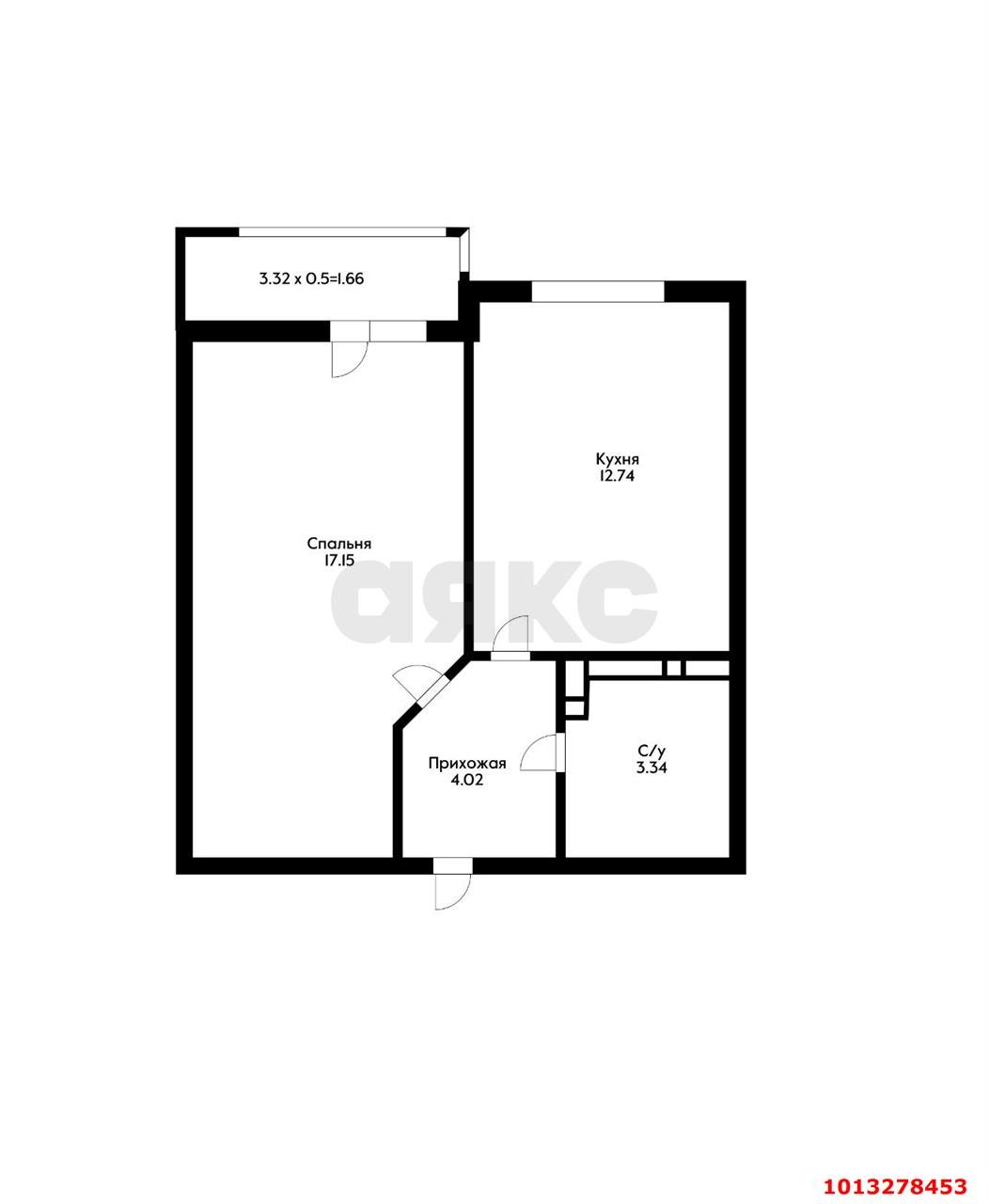 Фото №3: 1-комнатная квартира 38 м² - Краснодар, жилой комплекс Облака, ул. имени Генерала Корнилова, 9к2