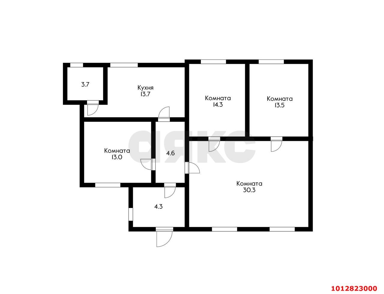 Фото №10: 4-комнатная квартира 100 м² - Энем, ул. Перова, 53