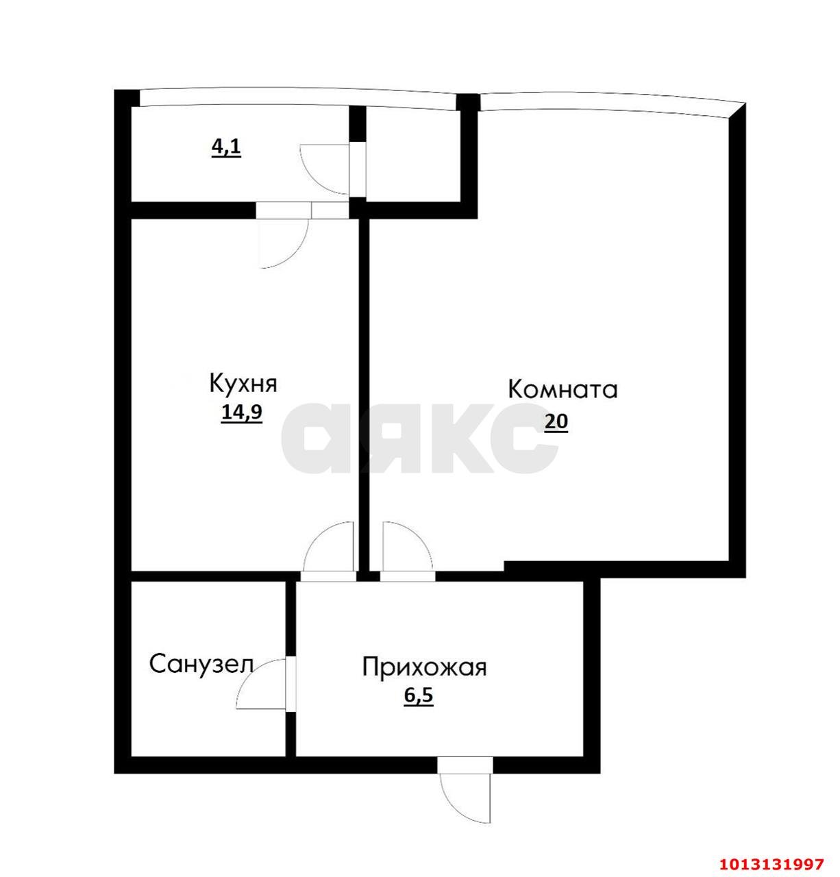 Фото №2: 1-комнатная квартира 51 м² - Краснодар, Центральный, ул. Кубанская Набережная, 39