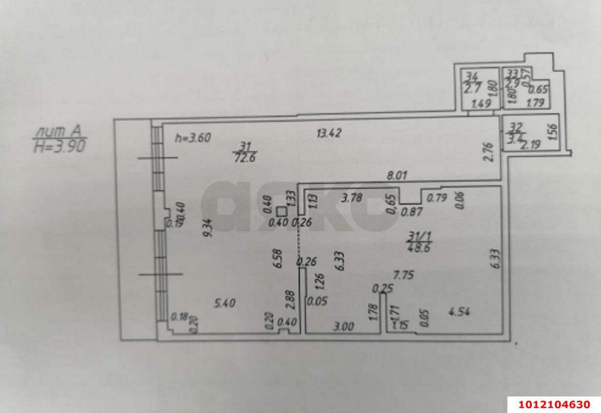 Фото №7: Торговое помещение 131 м² - Краснодар, жилой комплекс Элегант, ул. Сормовская, 1/3