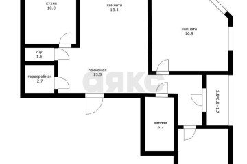 Фото №1: 3-комнатная квартира 91 м² - Краснодар, мкр. жилой комплекс Зеленодар, ул. Садовое Кольцо, 13