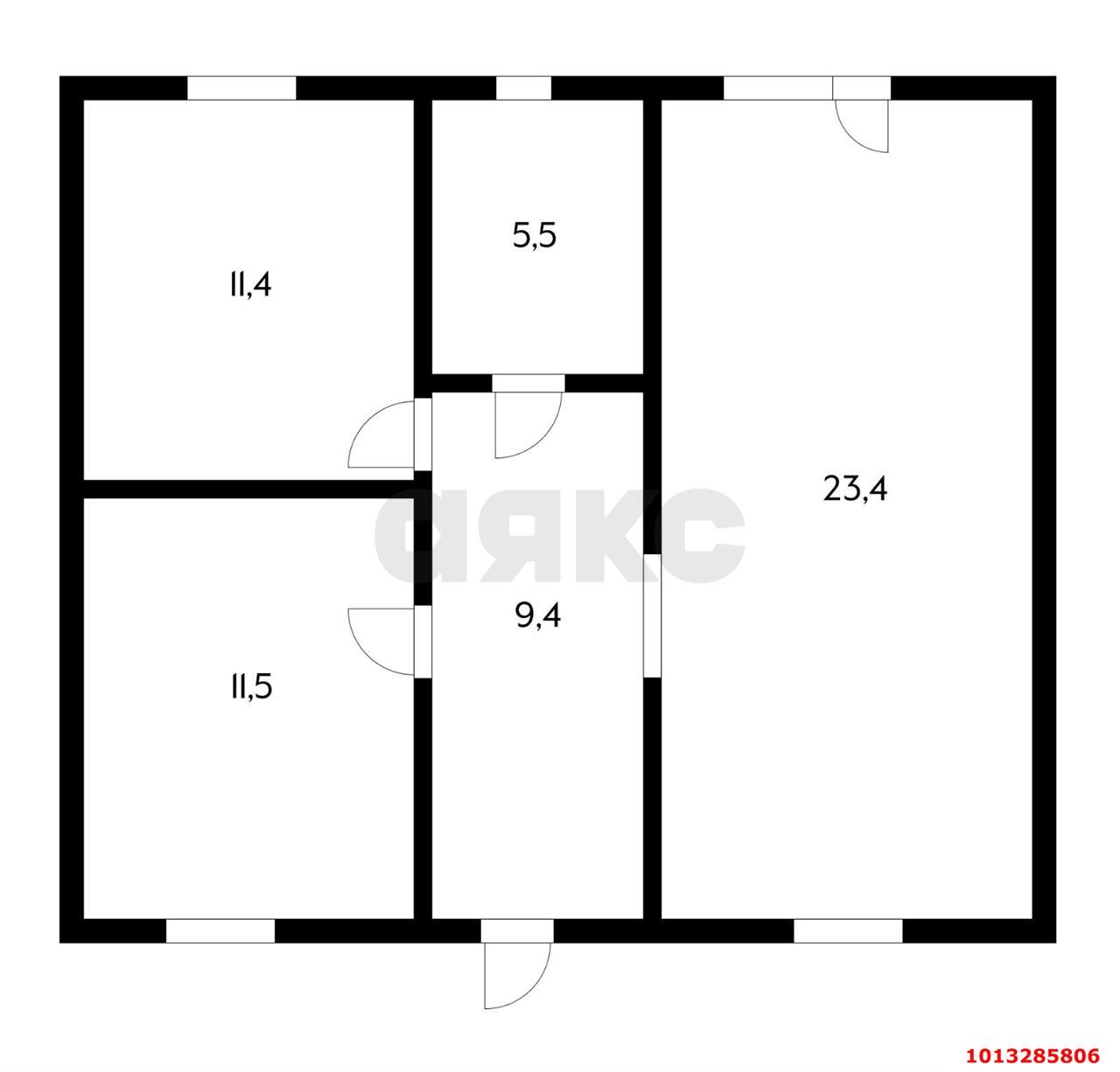 Фото №13: Дом 61 м² + 4.4 сот. - Политехник, Прикубанский внутригородской округ, ул. Зелёная, 286