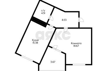 Фото №3: 1-комнатная квартира 50 м² - Краснодар, мкр. жилой комплекс Лучший, ул. Ростовское шоссе, 30/7