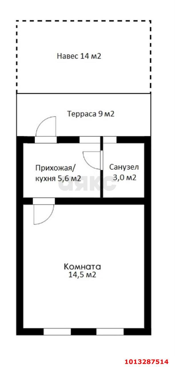 Фото №3: Дом 23 м² + 4.06 сот. - Ленина, Восток, ул. Дружная